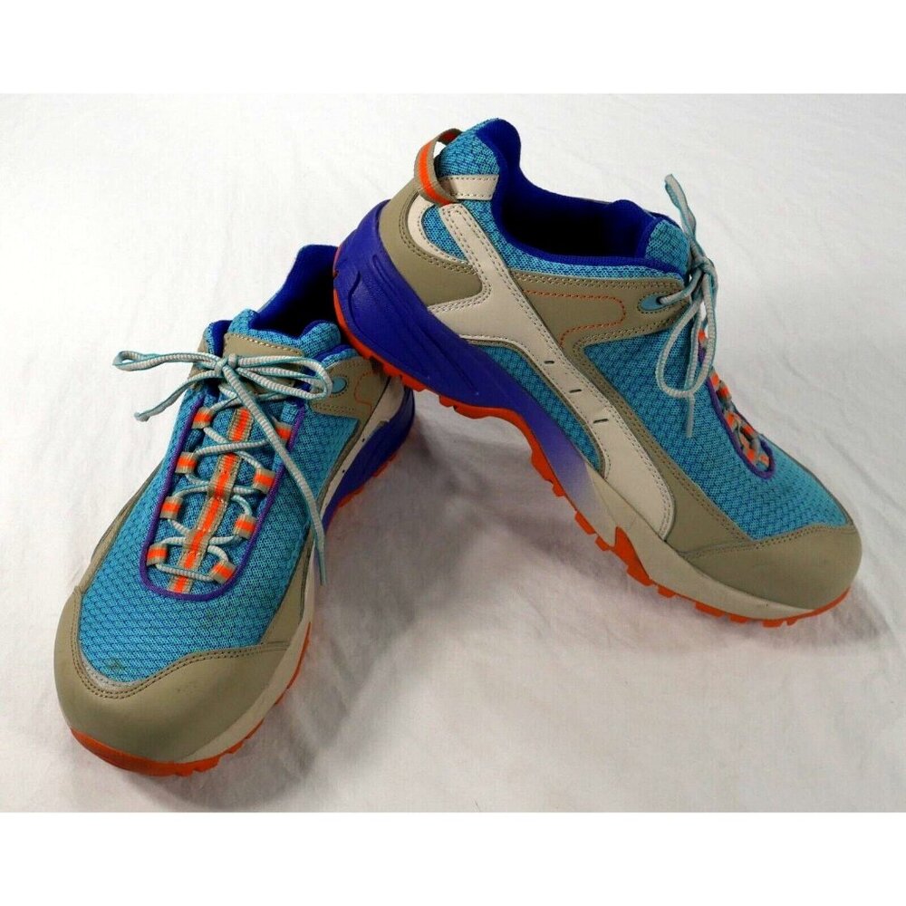 Red Wing Worx 9308  Blue Oxford Shoes Aluminum Toe Safety Sneakers Womens US 9.5